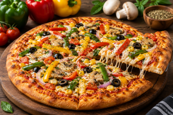 Loaded Veggie Pizza