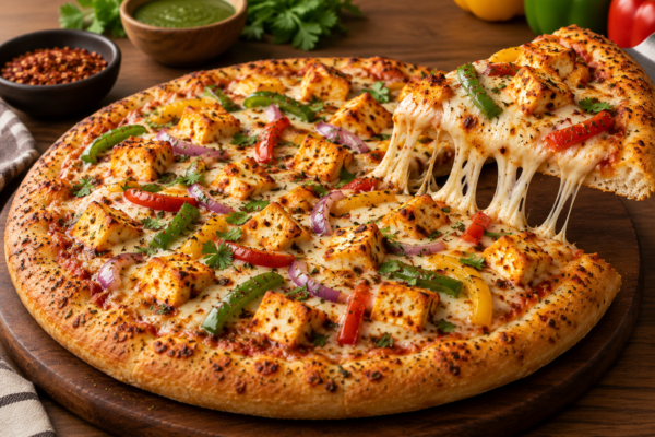Paneer Tikka Pizza